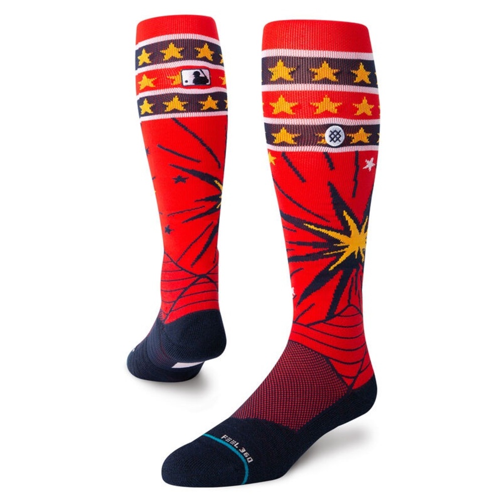 Stance Fireworks MLB 4th of July socks 💥